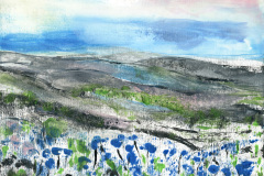 Acrylpapier-Blaue-Blumen-in-den-Bergen-A4-03-2026-web